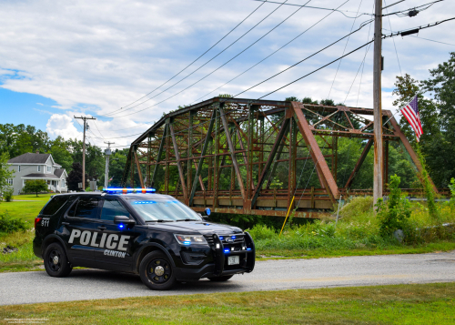 Additional photo  of Clinton Police
                    Cruiser 56, a 2018 Ford Police Interceptor Utility                     taken by Kieran Egan