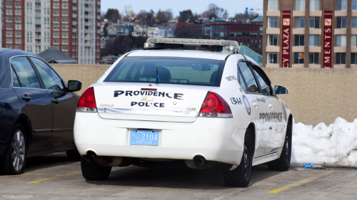 Additional photo  of Providence Police
                    Cruiser 2104, a 2009 Chevrolet Impala                     taken by Kieran Egan