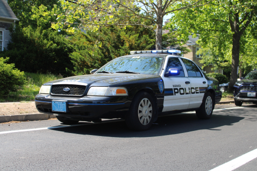 Additional photo  of Warwick Police
                    Cruiser R-72, a 2009-2011 Ford Crown Victoria Police Interceptor                     taken by Kieran Egan