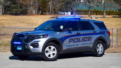 Additional photo  of Berkley Police
                    Cruiser 503, a 2021 Ford Police Interceptor Utility                     taken by Kieran Egan