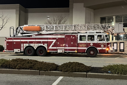 Additional photo  of Watertown Fire
                    Ladder 1, a 2005 E-One Cyclone II                     taken by @riemergencyvehicles