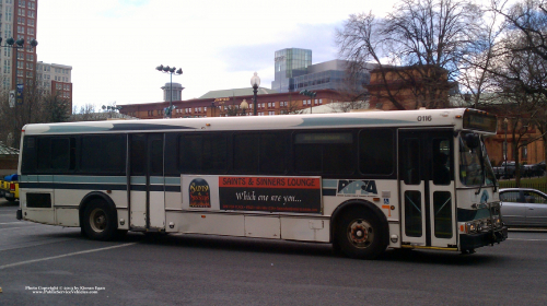 Additional photo  of Rhode Island Public Transit Authority
                    Bus 0116, a 2001 Orion V 05.501                     taken by Kieran Egan