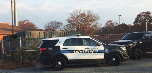 Additional photo  of Warwick Police
                    Cruiser P-27, a 2019 Ford Police Interceptor Utility                     taken by Kieran Egan