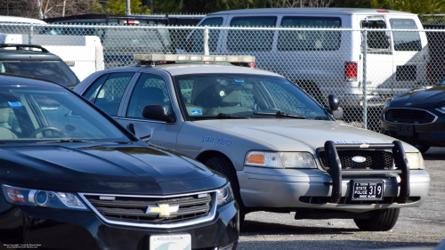 Additional photo  of Rhode Island State Police
                    Cruiser 319, a 2006-2008 Ford Crown Victoria Police Interceptor                     taken by Kieran Egan