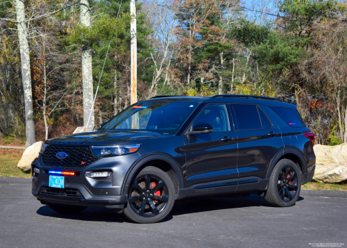 Additional photo  of Narragansett Indian Tribal Police
                    Car 5, a 2020 Ford Explorer ST                     taken by Kieran Egan