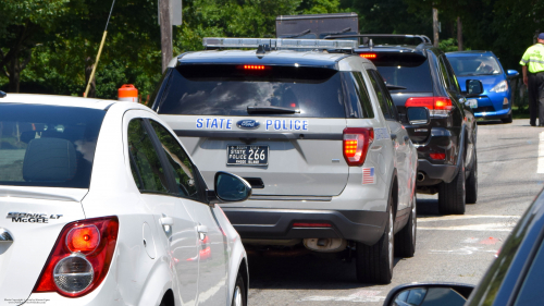 Additional photo  of Rhode Island State Police
                    Cruiser 266, a 2018 Ford Police Interceptor Utility                     taken by Kieran Egan