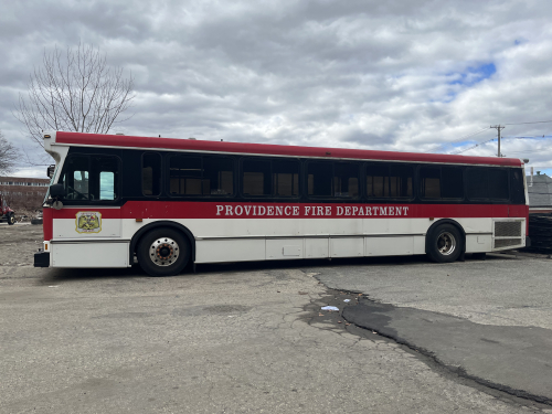 Additional photo  of Providence Fire
                    Mobile Transport 1, a 2004 Orion V 05.501                     taken by Kieran Egan