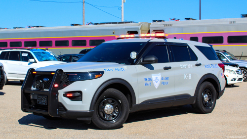 Additional photo  of Rhode Island State Police
                    Cruiser 265, a 2020 Ford Police Interceptor Utility                     taken by Kieran Egan