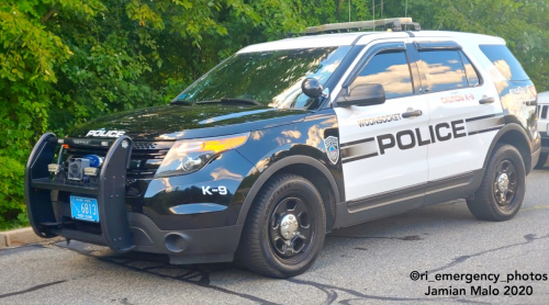 Additional photo  of Woonsocket Police
                    K-9 Unit, a 2013-2015 Ford Police Interceptor Utility                     taken by Kieran Egan