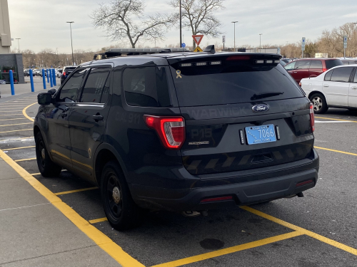 Additional photo  of Warwick Police
                    Cruiser P-15, a 2019 Ford Police Interceptor Utility                     taken by Kieran Egan