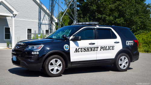 Additional photo  of Acushnet Police
                    Cruiser 423, a 2019 Ford Police Interceptor Utility                     taken by Kieran Egan