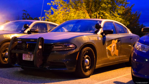 Additional photo  of New Hampshire State Police
                    Cruiser 635, a 2015-2019 Dodge Charger                     taken by Kieran Egan