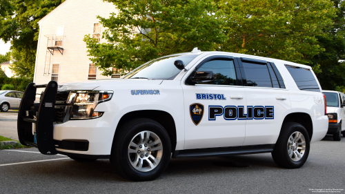 Additional photo  of Bristol Police
                    Cruiser 115, a 2016 Chevrolet Tahoe                     taken by Kieran Egan