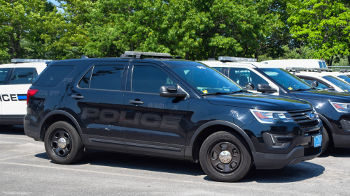 Additional photo  of Warwick Police
                    Cruiser P-15, a 2019 Ford Police Interceptor Utility                     taken by @riemergencyvehicles