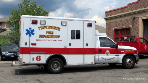 Additional photo  of Providence Fire
                    Rescue 6, a 2004 Ford F-350                     taken by Kieran Egan