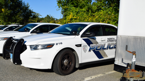 Additional photo  of North Kingstown Police
                    Cruiser 216, a 2015 Ford Police Interceptor Sedan                     taken by Kieran Egan