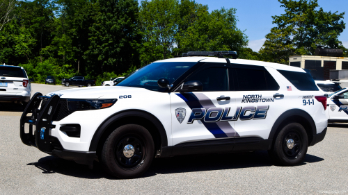 Additional photo  of North Kingstown Police
                    Cruiser 206, a 2020 Ford Police Interceptor Utility                     taken by Kieran Egan