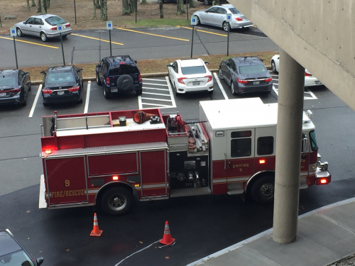 Additional photo  of Warwick Fire
                    Engine 9, a 2015 Pierce Enforcer                     taken by Kieran Egan