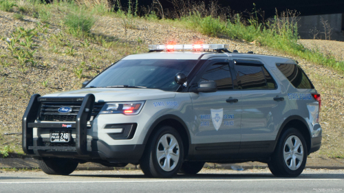 Additional photo  of Rhode Island State Police
                    Cruiser 248, a 2018 Ford Police Interceptor Utility                     taken by Kieran Egan