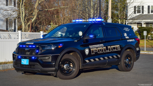 Additional photo  of Dartmouth Police
                    Cruiser 3924, a 2020 Ford Police Interceptor Utility Hybrid                     taken by Kieran Egan