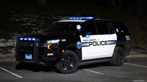Additional photo  of North Andover Police
                    Cruiser 306, a 2022 Chevrolet Tahoe                     taken by Kieran Egan