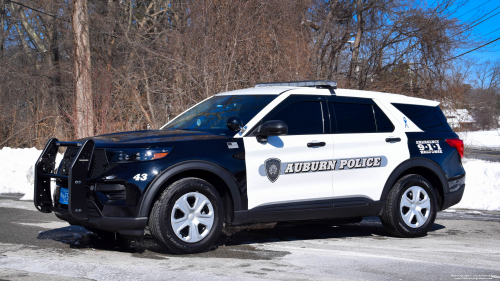 Additional photo  of Auburn Police
                    Car 43, a 2020 Ford Police Interceptor Utility                     taken by Kieran Egan