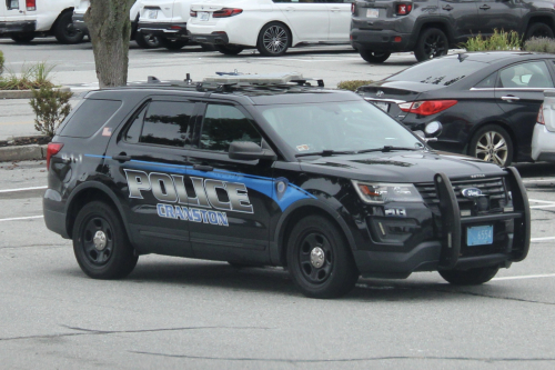 Additional photo  of Cranston Police
                    Cruiser 203, a 2018 Ford Police Interceptor Utility                     taken by @riemergencyvehicles