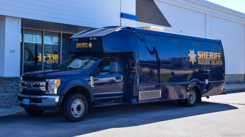 Additional photo  of Rhode Island Division of Sheriffs
                    Bus 29, a 2017-2019 Ford F-450                     taken by @riemergencyvehicles