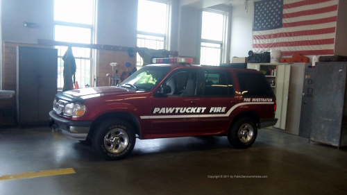 Additional photo  of Pawtucket Fire
                    Fire Investigation Unit, a 1995-2001 Ford Explorer                     taken by Kieran Egan