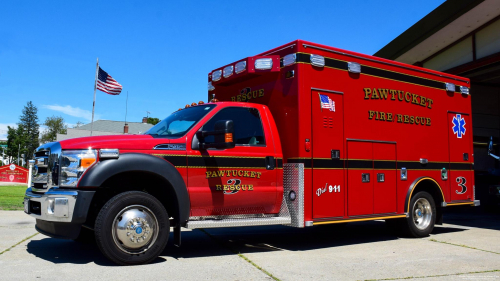 Additional photo  of Pawtucket Fire
                    Rescue 3, a 2016 Ford F-450                     taken by Kieran Egan