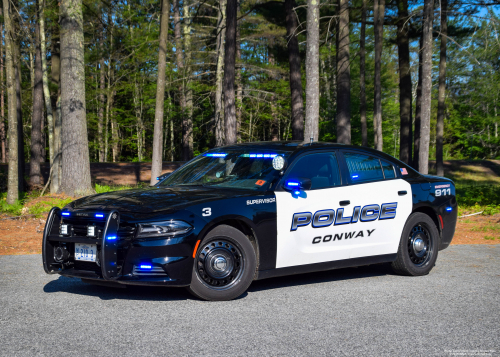 Additional photo  of Conway Police
                    Car 3, a 2019 Dodge Charger                     taken by Kieran Egan