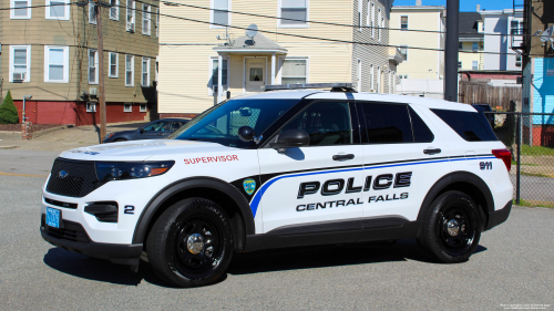 Additional photo  of Central Falls Police
                    Car 2, a 2021 Ford Police Interceptor Utility                     taken by Kieran Egan