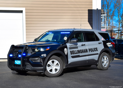 Additional photo  of Bellingham Police
                    Cruiser 410, a 2021 Ford Police Interceptor Utility                     taken by Kieran Egan