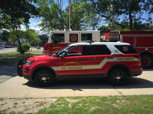 Additional photo  of Warwick Fire
                    Battalion 2, a 2017 Ford Police Interceptor Utility                     taken by Kieran Egan