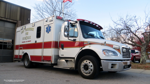 Additional photo  of East Providence Fire
                    Rescue 2, a 2007 Freightliner                     taken by Kieran Egan