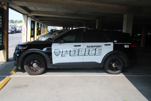 Additional photo  of Newport Police
                    Car 12, a 2021 Ford Police Interceptor Utility                     taken by @riemergencyvehicles