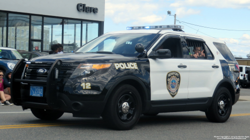 Additional photo  of Newport Police
                    Car 12, a 2014 Ford Police Interceptor Utility                     taken by Kieran Egan