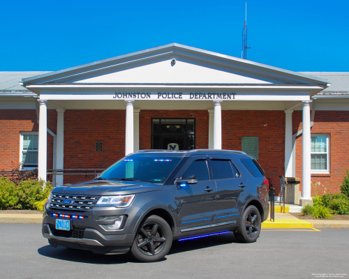 Additional photo  of Johnston Police
                    Cruiser 1050, a 2019 Ford Police Interceptor Utility                     taken by Kieran Egan