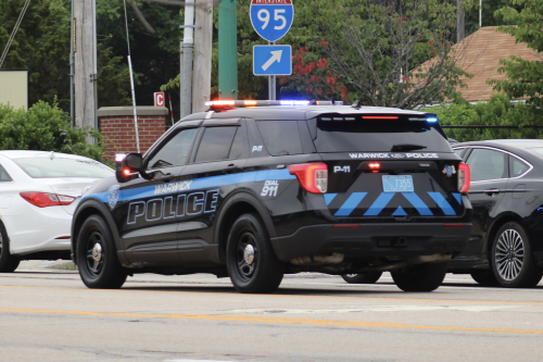 Additional photo  of Warwick Police
                    Cruiser P-11, a 2021 Ford Police Interceptor Utility                     taken by @riemergencyvehicles