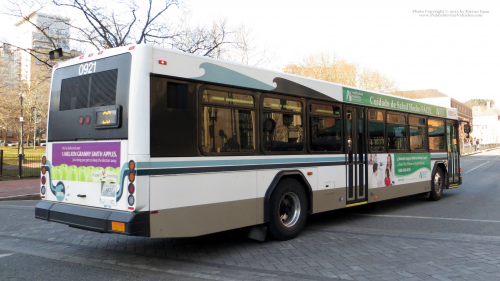 Additional photo  of Rhode Island Public Transit Authority
                    Bus 0921, a 2009 Gillig Low Floor                     taken by Kieran Egan