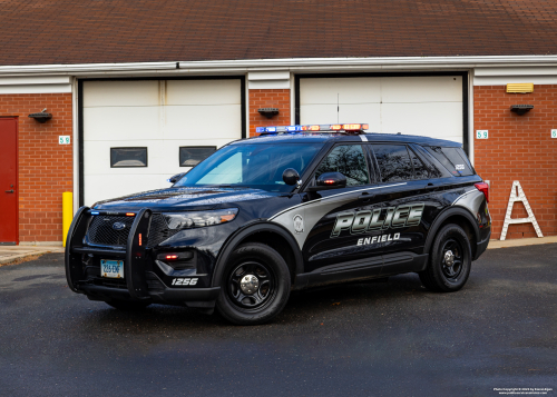 Additional photo  of Enfield Police
                    Cruiser 1256, a 2022 Ford Police Interceptor Utility                     taken by Kieran Egan