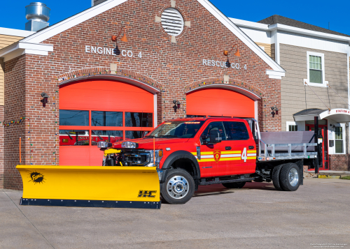 Additional photo  of East Providence Fire
                    Utility 4, a 2022 Ford F-550 XLT Crew Cab                     taken by Kieran Egan