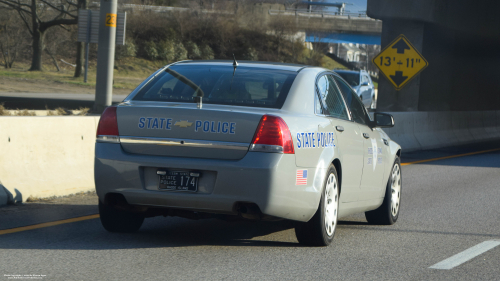 Additional photo  of Rhode Island State Police
                    Cruiser 174, a 2013 Chevrolet Caprice                     taken by Kieran Egan