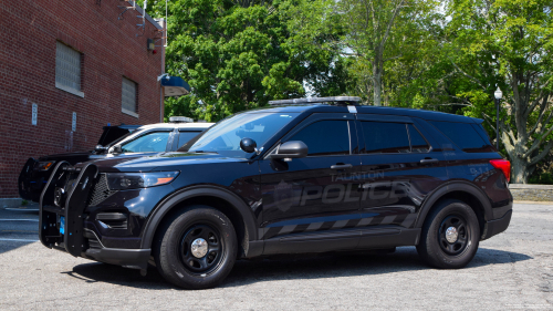 Additional photo  of Taunton Police
                    Cruiser 4, a 2021 Ford Police Interceptor Utility                     taken by Kieran Egan