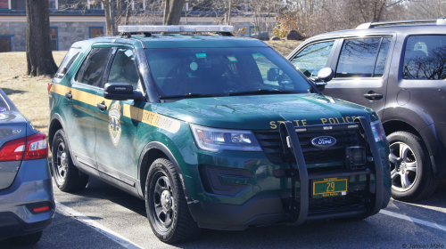 Additional photo  of Vermont State Police
                    Cruiser 29, a 2016-2019 Ford Police Interceptor Utility                     taken by Kieran Egan