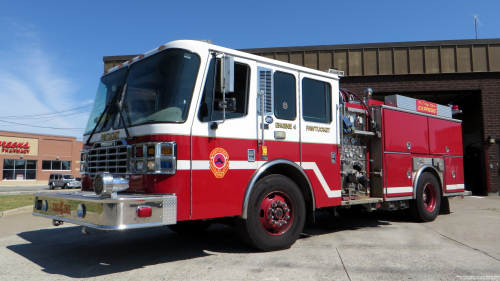 Additional photo  of Pawtucket Fire
                    Engine 4, a 2000 Ferrara Inferno                     taken by Kieran Egan