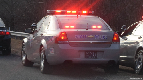 Additional photo  of Rhode Island State Police
                    Cruiser 171, a 2013 Chevrolet Caprice                     taken by Kieran Egan