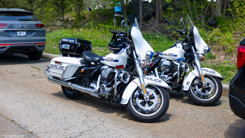 Additional photo  of Warwick Police
                    Motorcycle 7, a 2020-2022 Harley-Davidson Electra Glide                     taken by @riemergencyvehicles