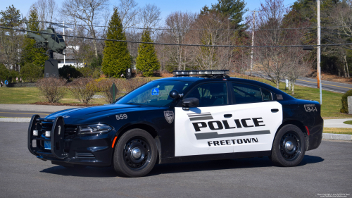 Additional photo  of Freetown Police
                    Cruiser 559, a 2021 Dodge Charger                     taken by Kieran Egan