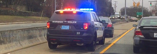 Additional photo  of Warwick Police
                    Cruiser P-22, a 2019 Ford Police Interceptor Utility                     taken by @riemergencyvehicles